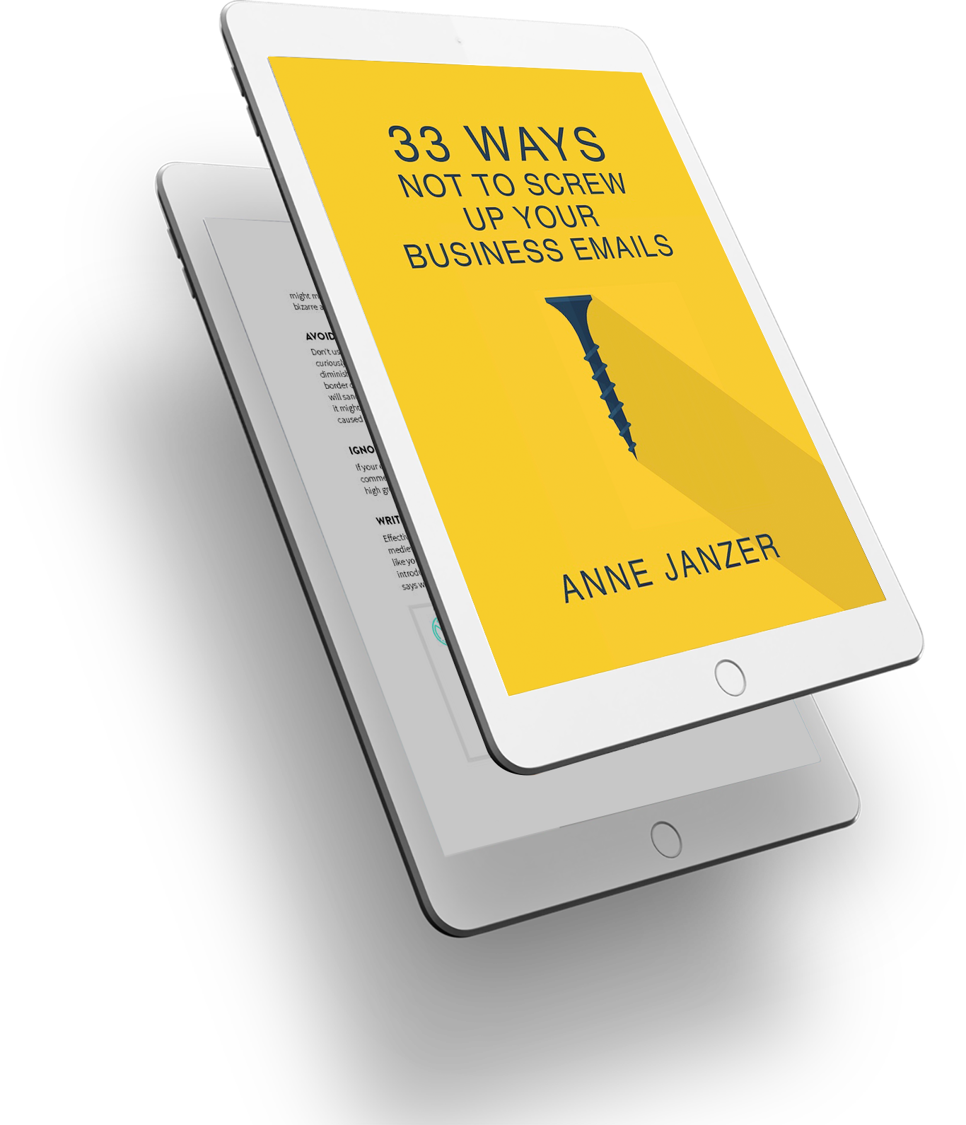 33 Ways Business Emails Cover - 3D