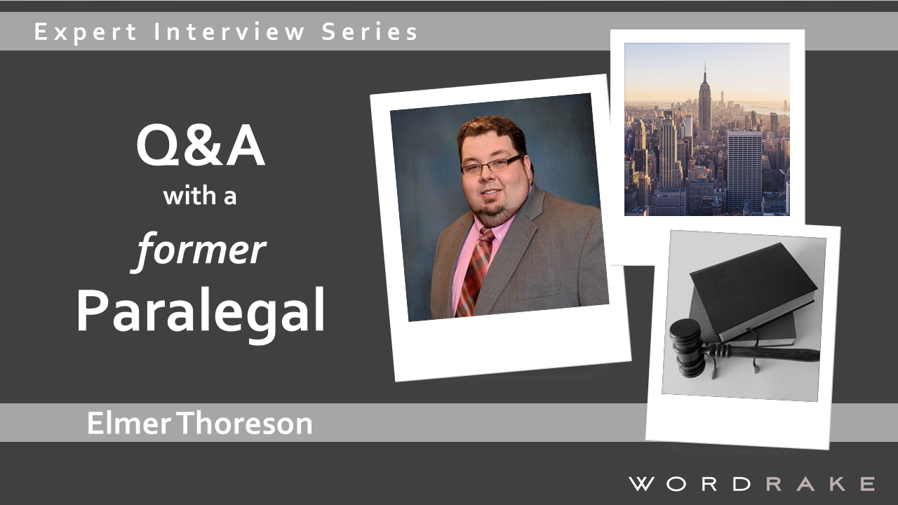Q&A with Paralegal-Turned-Lawyer Elmer Thoreson
