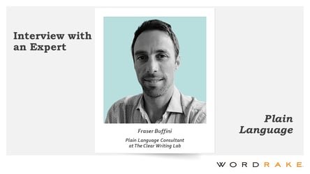 An Interview with Plain Language Consultant Fraser Buffini