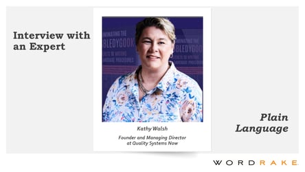 An Interview with Author Kathy Walsh