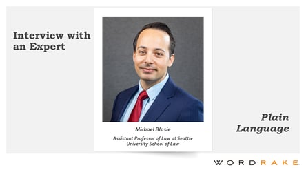 An Interview with Professor Michael Blasie