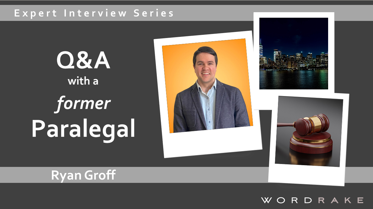 Q&A with Paralegal-Turned-Lawyer Ryan Groff