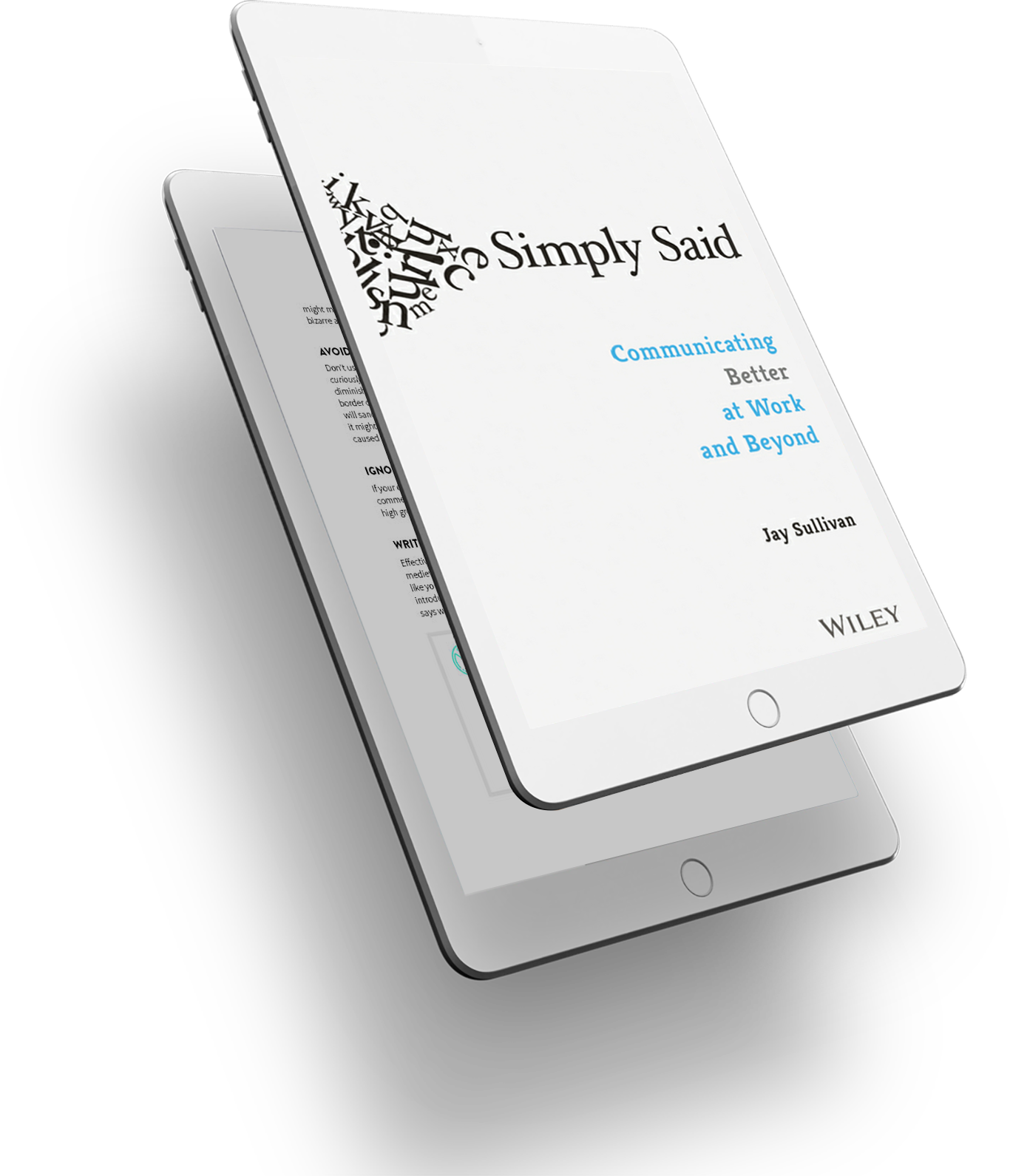 Simply Said Book Cover - 3D