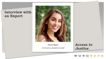 Access to Justice Q&A with Dorna Moini from Gavel