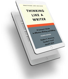 Thinking Like a Writer cover - 3D