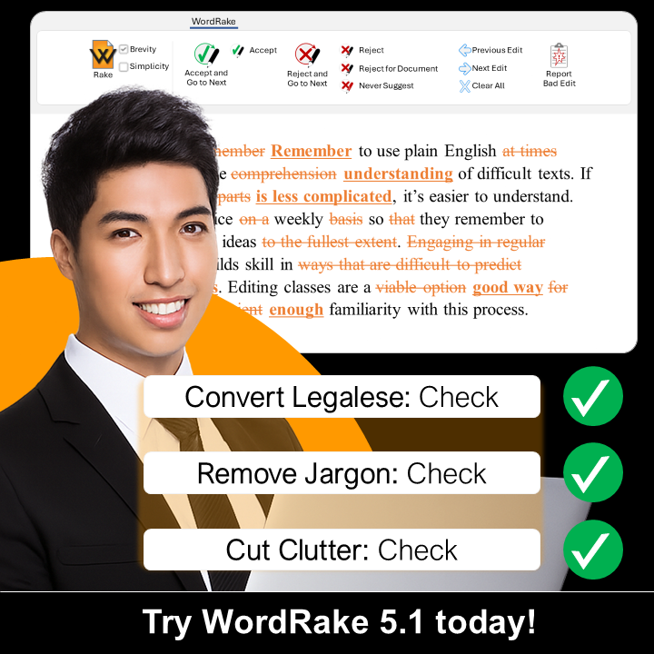 Try WordRake 5.1 today!
