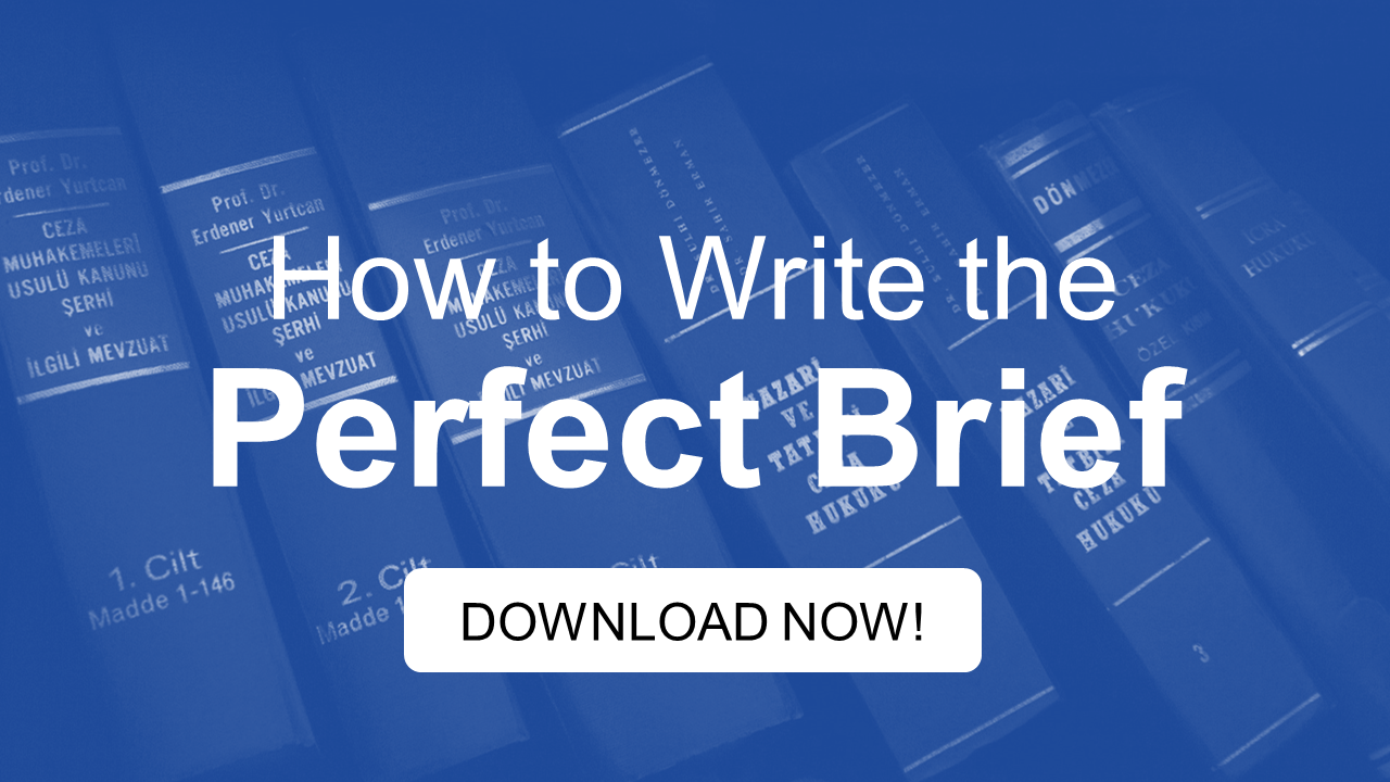 Perfect Brief ebook lead magnet