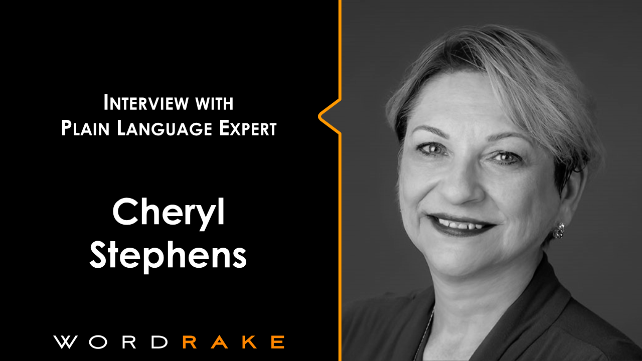 Plain Language Q&A with Cheryl Stephens