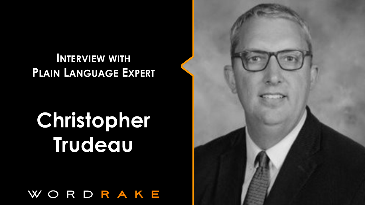 Plain Language Q&A with Christopher Trudeau