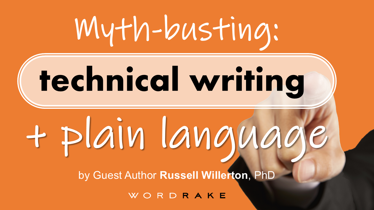 Technical Terms and Plain Language